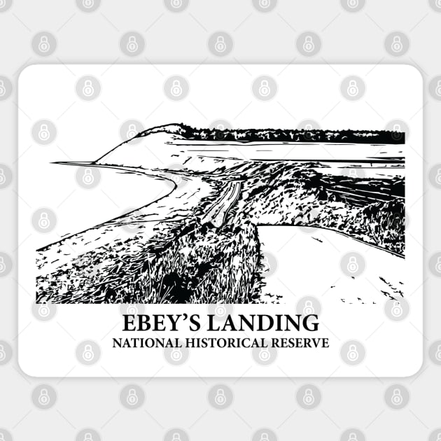 Ebey’s Landing National Historical Reserve Magnet by Lakeric